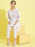 Girl's' Multicolor-Base Kurta Pant Set